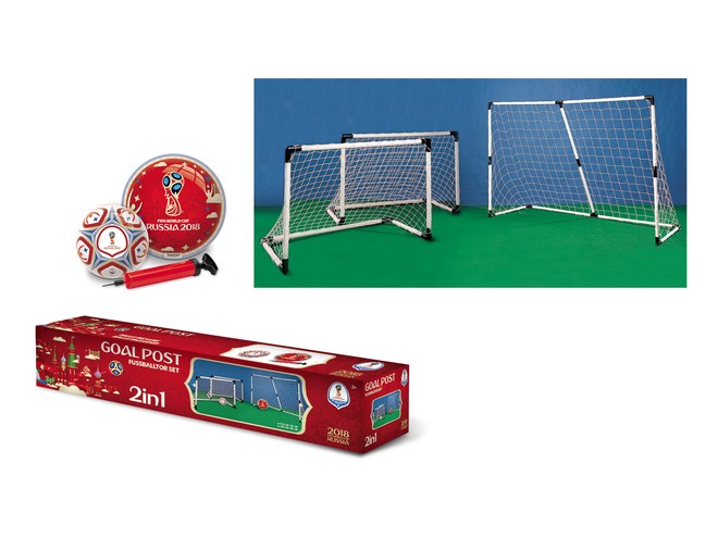 28405 - FIFA WORLD CUP 2018 - GOAL POST 2 IN 1